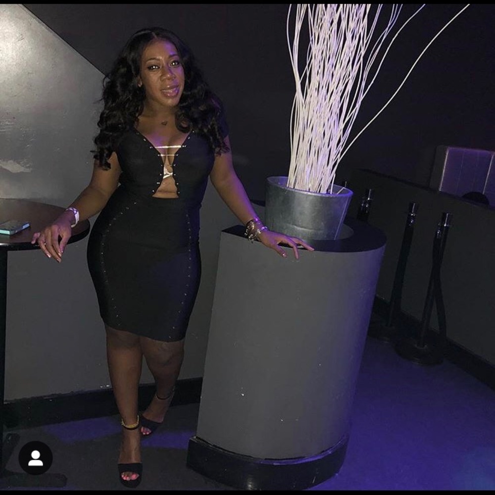 Black must have midi dress